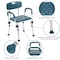 Flash Furniture 15" L, Plastic, Aluminum, Navy Quick Release Bath Chair DC-HY3523L-NV-GG - alternate 5